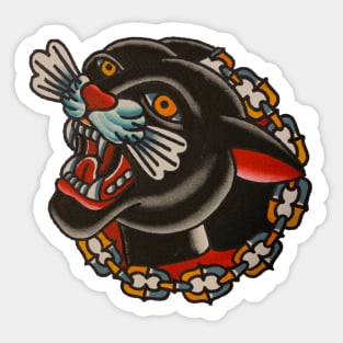 Panther Head Sticker